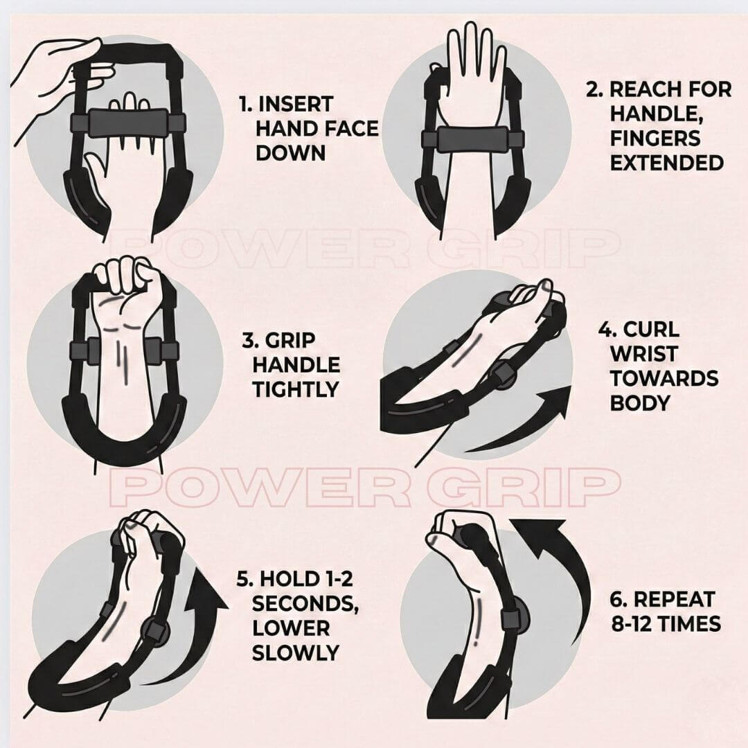 ChestTrainer Power Grip - Wrist & Forearm Trainer